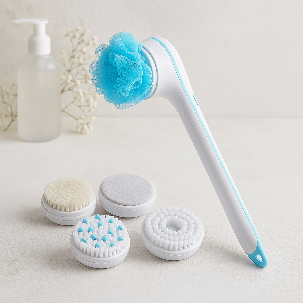 5 - in - 1 Body Brush Massager Set - Lui And Me