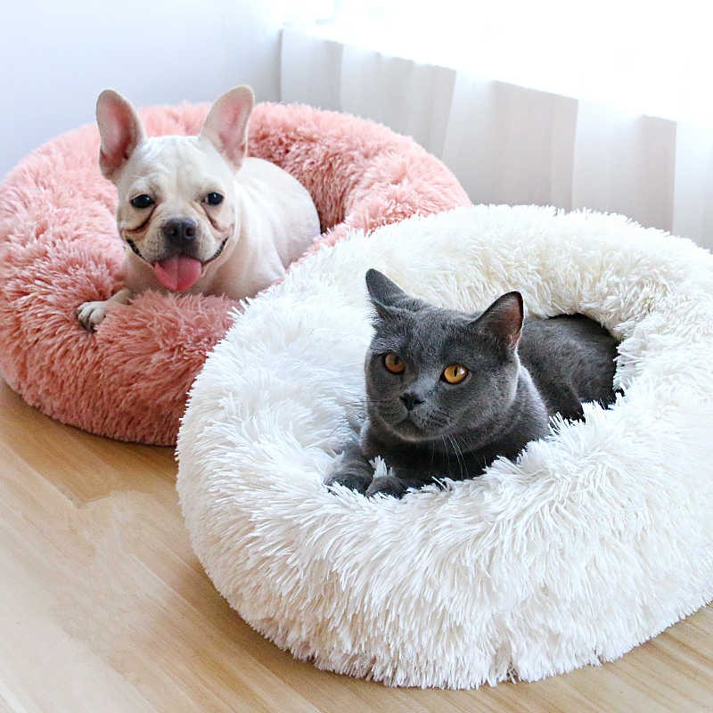 Calming Donut Bed for Dogs & Cats - Lui And Me
