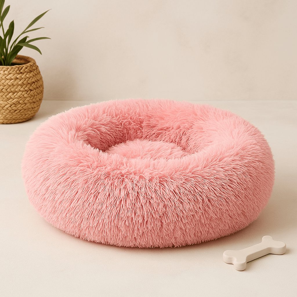 Calming Donut Bed for Dogs & Cats - Lui And Me