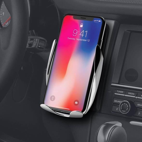 Fast Wireless Car Charger with Auto - Clamp - Lui And Me