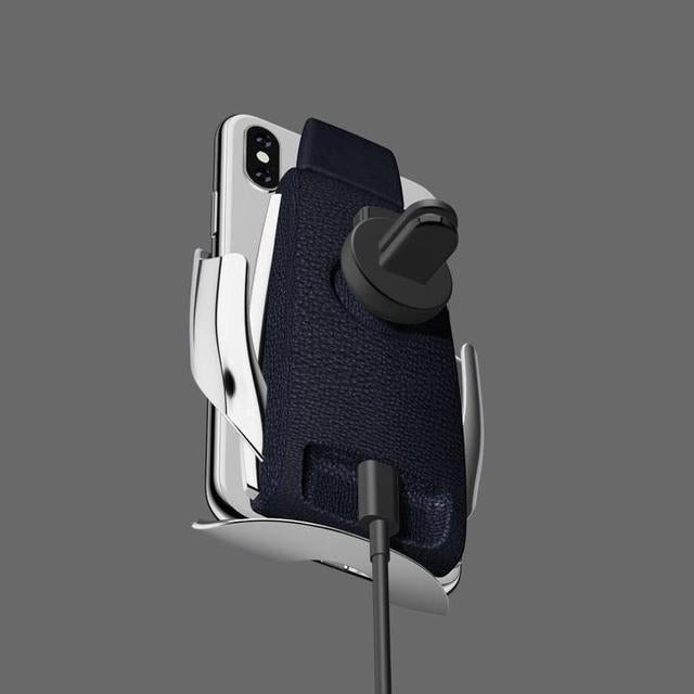 Fast Wireless Car Charger with Auto - Clamp - Lui And Me