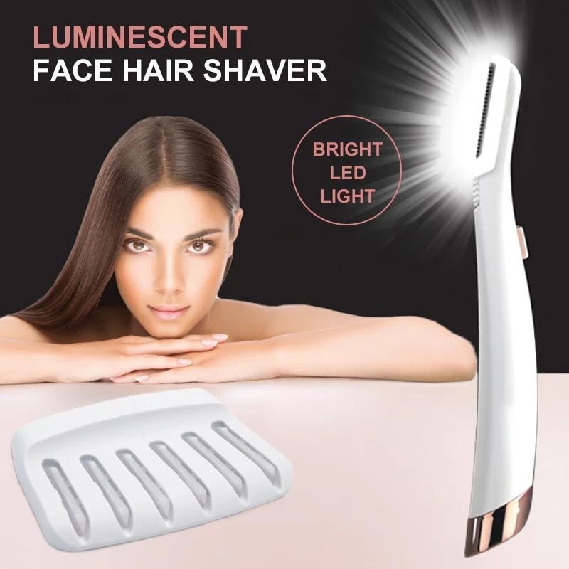 LED Facial Hair Remover & Exfoliator - Lui And Me