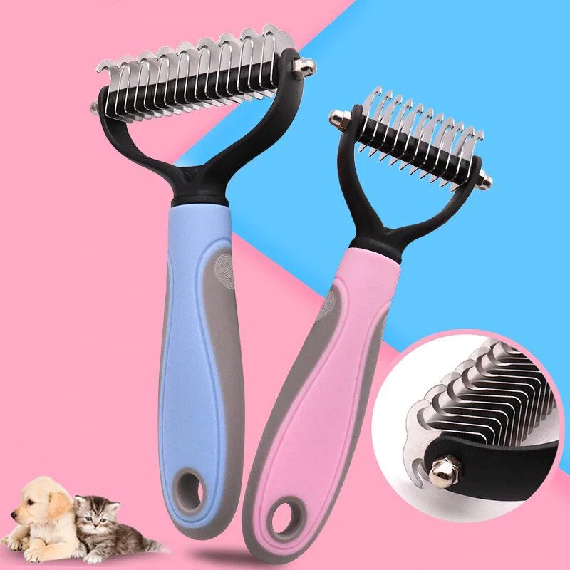 Pet Fur Knot Remover Comb – Dog Grooming Tool - Lui And Me