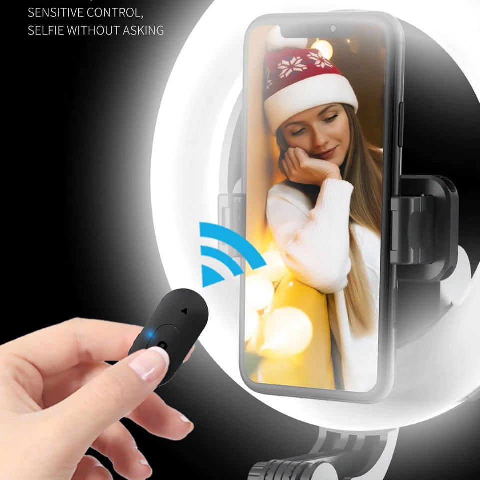 Portable 4 - in - 1 Selfie Stick with Tripod & LED - Lui And Me