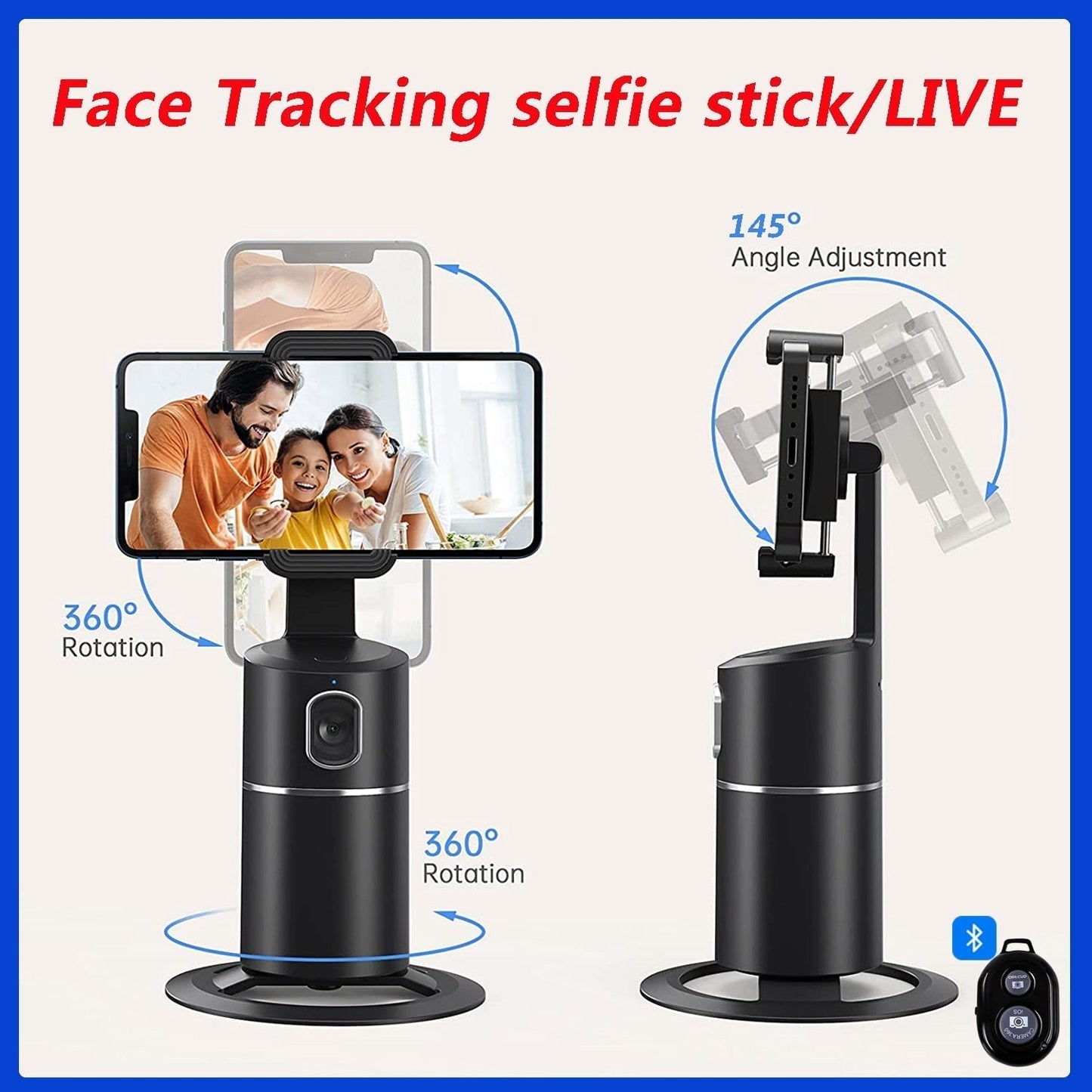 Smart Face Tracking Phone Gimbal - Lui And Me