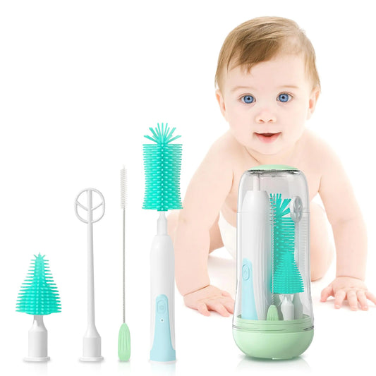 7 - in - 1 Electric Baby Bottle Cleaning Kit - Lui And Me
