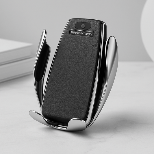 Fast Wireless Car Charger with Auto - Clamp - Lui And Me