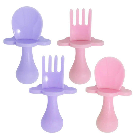Grabease Baby Self - Feeding Utensil Set - Lui And Me