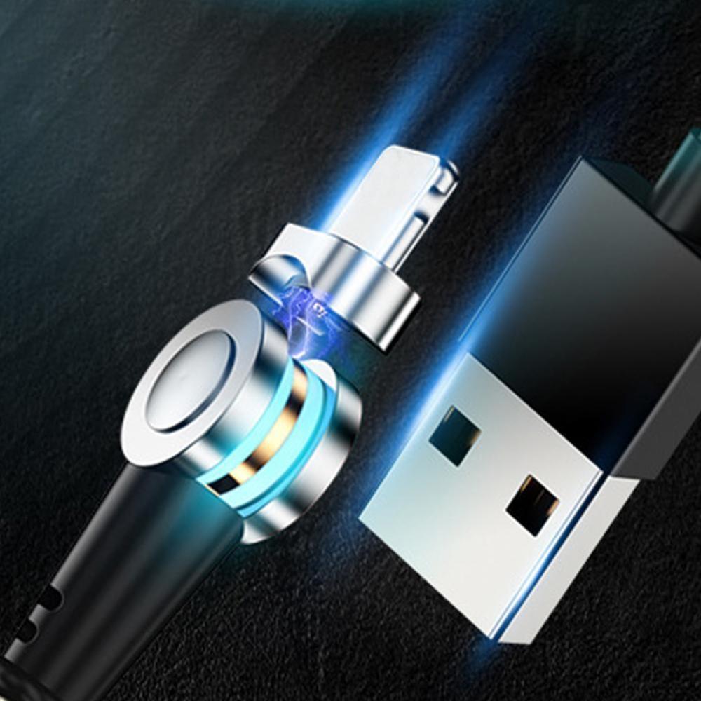Magnetic USB Charging Cable 180° Rotate - Lui And Me